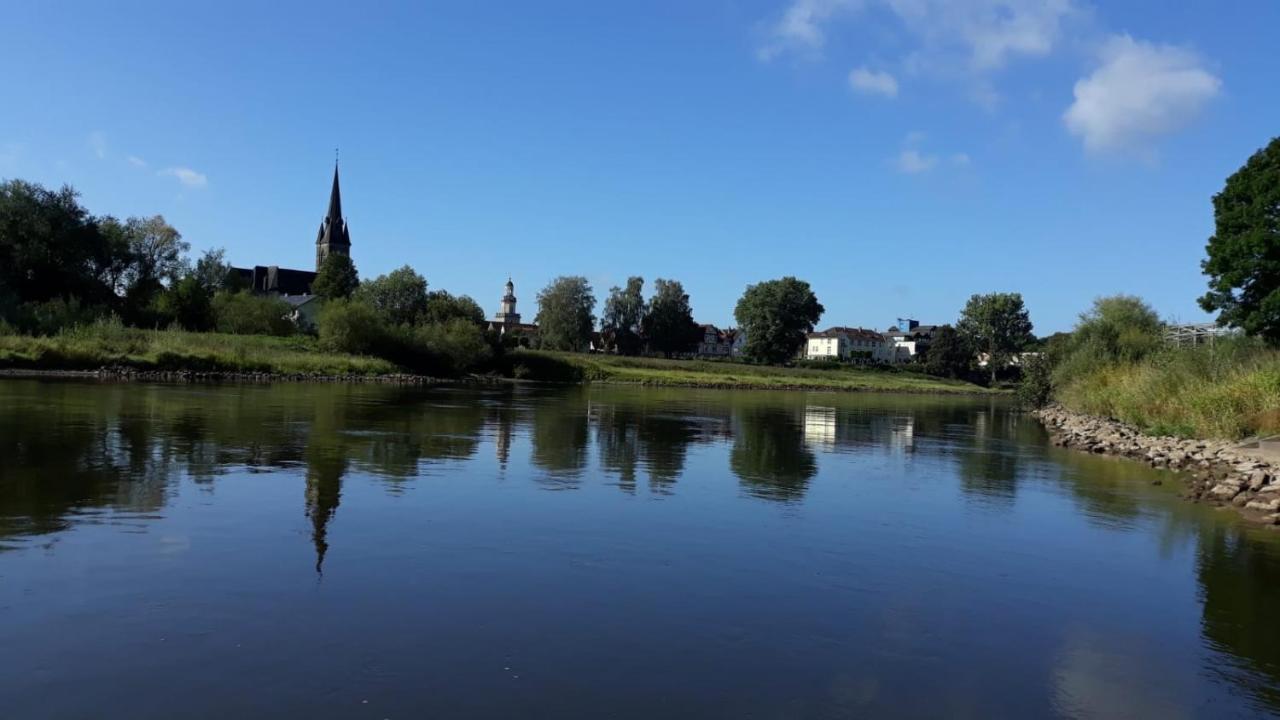Ferienwohnung Waldruhe Hessisch Oldendorf Exteriör bild